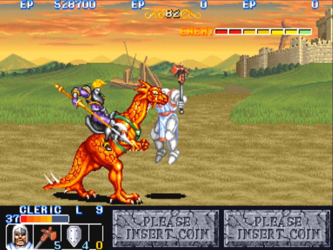 The King of Dragons - геймплей игры Arcade